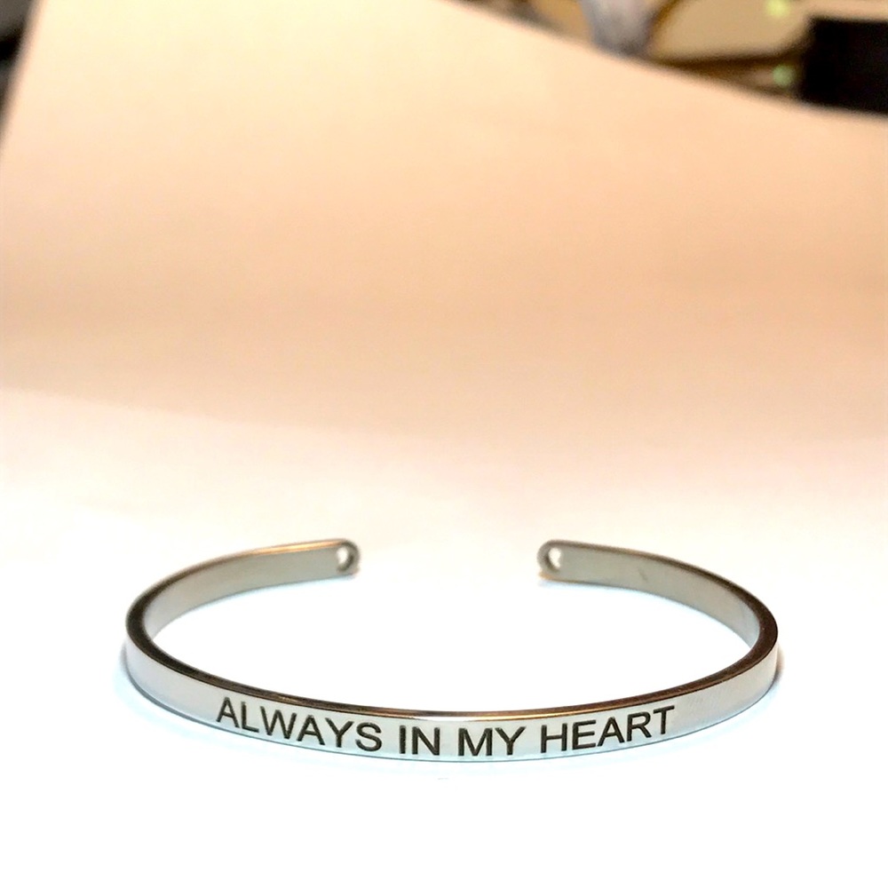 Inspirational Cuff Bracelet